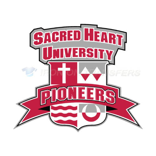 Sacred Heart Pioneers Logo T-shirts Iron On Transfers N6063 - Click Image to Close